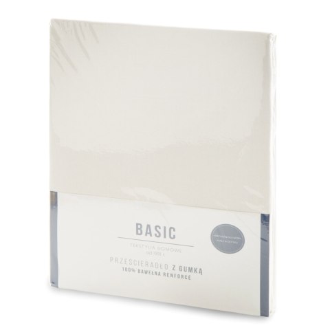 PRZEŚCIERADŁO Z GUMKĄ BASIC 180 X 200 X 30 CM KREMOWY EUROFIRANY PRZEŚCIERADŁO Z GUMKĄ BASIC 180 X 200 X 30 CM KREMOWY EUROFIRANY