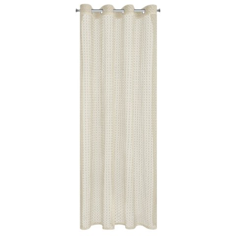 FIRANA GOTOWA MIRELLA 140 X 250 CM BEŻOWY EUROFIRANY FIRANA GOTOWA MIRELLA 140 X 250 CM BEŻOWY EUROFIRANY