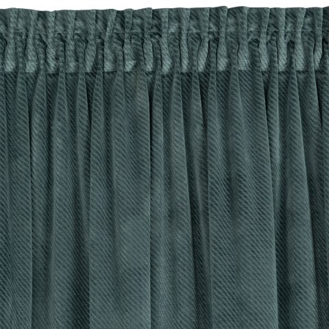 ZASŁONA GOTOWA ELIZA NA TAŚMIE 140 X 300 CM CIEMNOMIĘTOWY EUROFIRANY ZASŁONA GOTOWA ELIZA NA TAŚMIE 140 X 300 CM CIEMNOMIĘTOWY EUROFIRANY