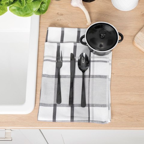 FIOŁKA Ścierka kuchenna, rozmiar 50x70cm, kolor szary 001 (promocja) Markizeta FIOŁKA Ścierka kuchenna, rozmiar 50x70cm, kolor szary 001 (promocja) Markizeta