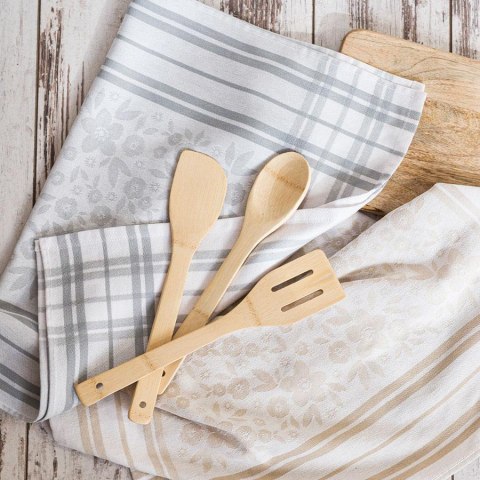 FIOŁKA Ścierka kuchenna, rozmiar 50x70cm, kolor szary 001 (promocja) Markizeta FIOŁKA Ścierka kuchenna, rozmiar 50x70cm, kolor szary 001 (promocja) Markizeta