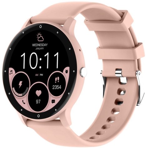 Smartwatch Damski Rubicon RNCF16-1 Różowy Smartwatch Damski Rubicon RNCF16-1 Różowy