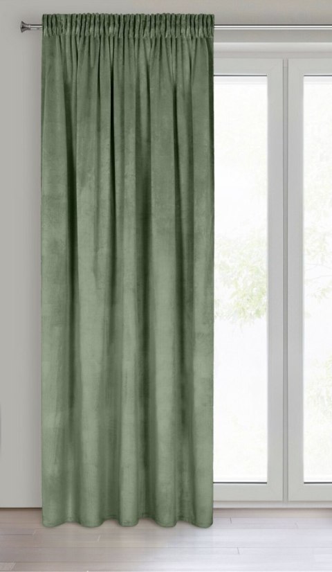 ZASŁONA GOTOWA D91 ROSA NA TAŚMIE 140 X 270 CM OLIWKOWY EUROFIRANY ZASŁONA GOTOWA D91 ROSA NA TAŚMIE 140 X 270 CM OLIWKOWY EUROFIRANY