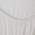 PRZEŚCIERADŁO JERSEY3 90 X 200 X 25 CM JASNOKREMOWY EUROFIRANY