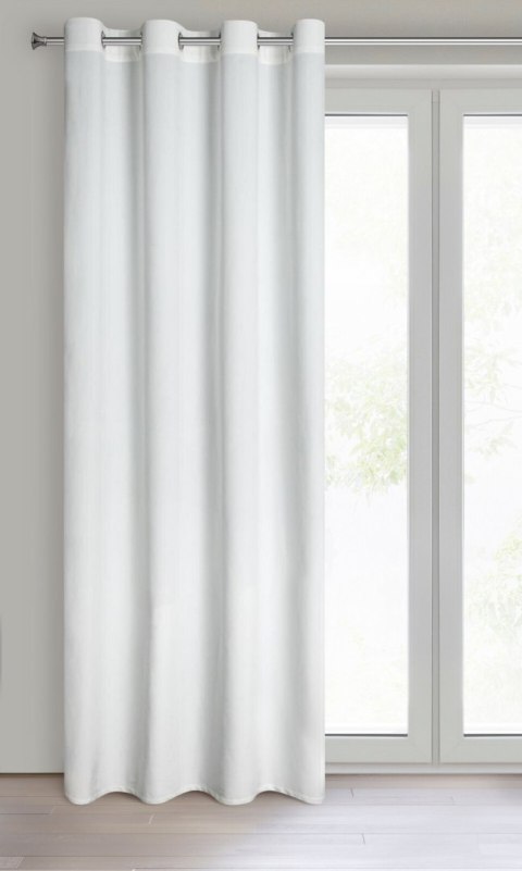 ZASŁONA GOTOWA D91 ROSA 140 X 250 CM BIAŁY EUROFIRANY ZASŁONA GOTOWA D91 ROSA 140 X 250 CM BIAŁY EUROFIRANY