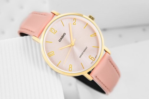 Zegarek Damski Casio LTP-VT01GL-4BUDF + BOX Zegarek Damski Casio LTP-VT01GL-4BUDF + BOX