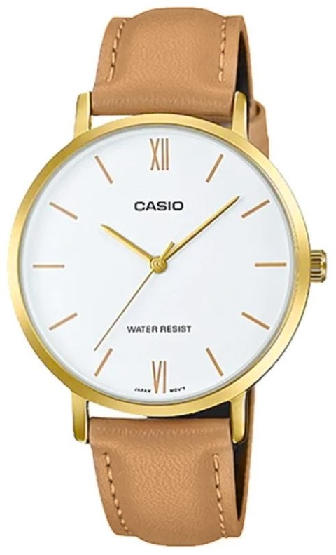 Zegarek Damski Casio LTP-VT01GL-7BUDF + BOX Zegarek Damski Casio LTP-VT01GL-7BUDF + BOX