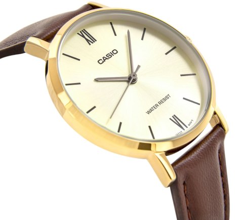 Zegarek Damski Casio LTP-VT01GL-9BUDF + BOX Zegarek Damski Casio LTP-VT01GL-9BUDF + BOX