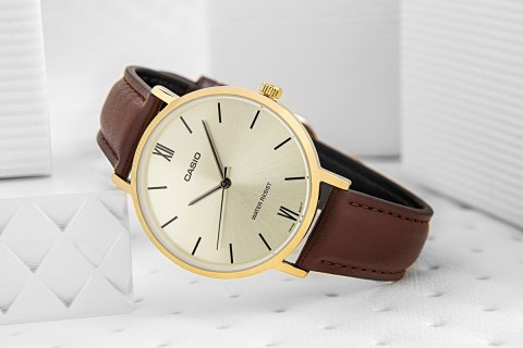 Zegarek Damski Casio LTP-VT01GL-9BUDF + BOX Zegarek Damski Casio LTP-VT01GL-9BUDF + BOX