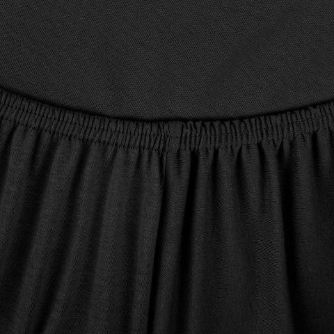 PRZEŚCIERADŁO JERSEY3 240 X 220 X 30 CM CZARNY EUROFIRANY PRZEŚCIERADŁO JERSEY3 240 X 220 X 30 CM CZARNY EUROFIRANY