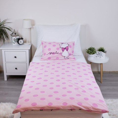 Pościel bawełna 100x135 + 40x60 Kotek Marie "merci" Jerry Fabrics Pościel bawełna 100x135 + 40x60 Kotek Marie "merci" Jerry Fabrics