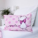 Pościel bawełna 100x135 + 40x60 Kotek Marie "merci" Jerry Fabrics