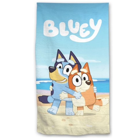 Ręcznik bawełniany 70x140 Bluey plaża Jerry Fabrics Ręcznik bawełniany 70x140 Bluey plaża Jerry Fabrics