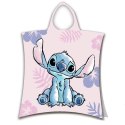 Ręcznik bawełniany ponczo z kapturem 50x115 Lilo i Stitch Jerry Fabrics