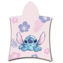 Ręcznik bawełniany ponczo z kapturem 50x115 Lilo i Stitch Jerry Fabrics