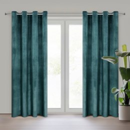 ZASŁONA GOTOWA MELANIE 140 X 250 CM CIEMNONIEBIESKI EUROFIRANY