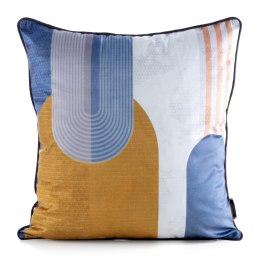POSZEWKA VELVET 164 45 X 45 CM NIEBIESKI EUROFIRANY