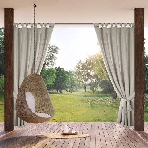 ZASŁONA GOTOWA GARDEN NA SZELKACH 155 X 260 CM BEŻOWY EUROFIRANY ZASŁONA GOTOWA GARDEN NA SZELKACH 155 X 260 CM BEŻOWY EUROFIRANY