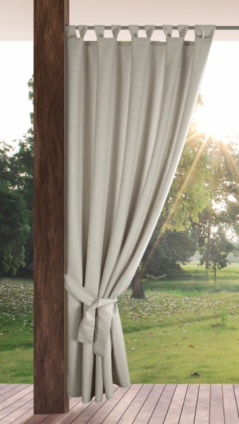 ZASŁONA GOTOWA GARDEN NA SZELKACH 155 X 260 CM BEŻOWY EUROFIRANY ZASŁONA GOTOWA GARDEN NA SZELKACH 155 X 260 CM BEŻOWY EUROFIRANY