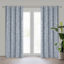 ZASŁONA GOTOWA SOLANA 140 X 250 CM NIEBIESKI EUROFIRANY