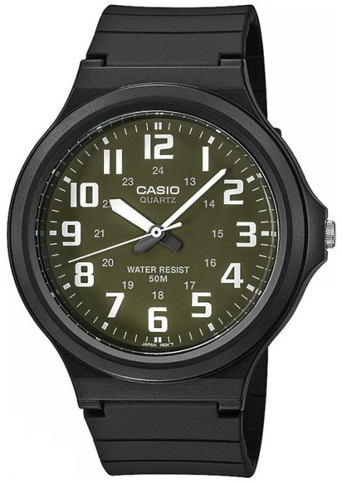 Zegarek Męski CASIO MW-240-3BVDF + BOX Zegarek Męski CASIO MW-240-3BVDF + BOX