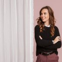 FIRANA GOTOWA AGNESS NA TAŚMIE 140 X 270 CM BIAŁY EUROFIRANY