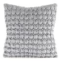 POSZEWKA VELVET 193 45 X 45 CM SREBRNY EUROFIRANY