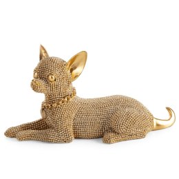 FIGURKA DEKORACYJNA ELDO 19 X 7 X 10 CM ZŁOTY EUROFIRANY