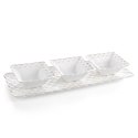 PATERA DEKORACYJNA BELIA (03) 40 X 15 X 5 CM KREMOWY EUROFIRANY