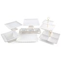 PATERA DEKORACYJNA BELIA (03) 40 X 15 X 5 CM KREMOWY EUROFIRANY