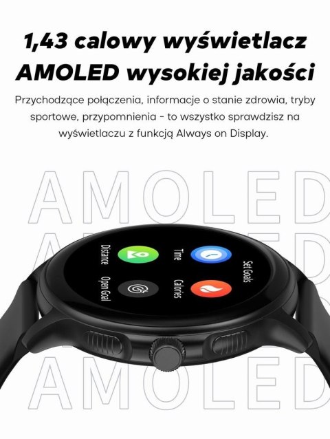 Smartwatch Damski GRAVITY GT12-3 Różowy Pasek Silikonowy + Bransoleta Różowe Złoto Smartwatch Damski GRAVITY GT12-3 Różowy Pasek Silikonowy + Bransoleta Różowe Złoto