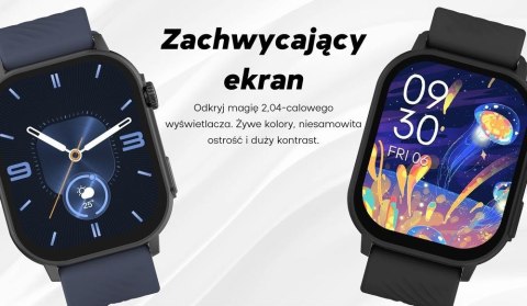 Smartwatch Damski GRAVITY GT15-10 Biały Pasek Silikonowy + Złota Bransoleta Smartwatch Damski GRAVITY GT15-10 Biały Pasek Silikonowy + Złota Bransoleta