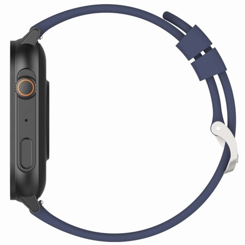 Smartwatch Damski GRAVITY GT15-12 Granatowy Pasek Silikonowy + Czarna Bransoleta Smartwatch Damski GRAVITY GT15-12 Granatowy Pasek Silikonowy + Czarna Bransoleta