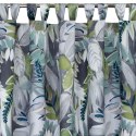 ZASŁONA GOTOWA GARDEN 20 NA SZELKACH 155 X 220 CM ZIELONY EUROFIRANY
