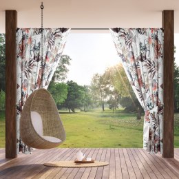 ZASŁONA GOTOWA GARDEN 21 NA TAŚMIE 155 X 200 CM BIAŁY EUROFIRANY