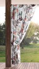 ZASŁONA GOTOWA GARDEN 21 NA TAŚMIE 155 X 200 CM BIAŁY EUROFIRANY