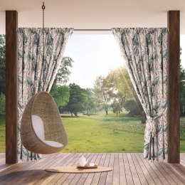 ZASŁONA GOTOWA GARDEN 7 NA TAŚMIE 155 X 200 CM BEŻOWY EUROFIRANY