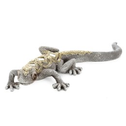 FIGURKA DEKORACYJNA GATOS 25 X 11 X 5 CM SREBRNY EUROFIRANY