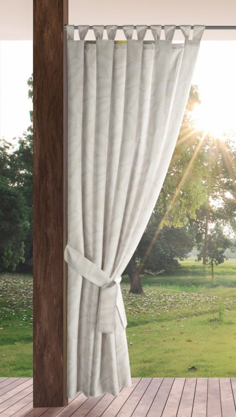 ZASŁONA GOTOWA GARDEN 3 NA SZELKACH 155 X 240 CM BIAŁY EUROFIRANY ZASŁONA GOTOWA GARDEN 3 NA SZELKACH 155 X 240 CM BIAŁY EUROFIRANY
