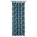 ZASŁONA GOTOWA GARDEN 9 NA SZELKACH 155 X 220 CM TURKUSOWY EUROFIRANY