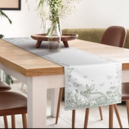 OBRUS WIOSNA 6 40 X 140 CM KREMOWY EUROFIRANY
