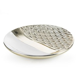 PATERA DEKORACYJNA DOLY (01) O 29 X 4 CM BIAŁY EUROFIRANY
