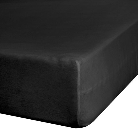 PRZEŚCIERADŁO JERSEY3 90 X 200 X 25 CM CZARNY EUROFIRANY PRZEŚCIERADŁO JERSEY3 90 X 200 X 25 CM CZARNY EUROFIRANY