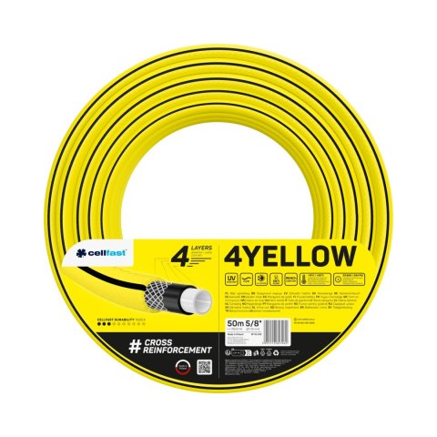 WĄŻ OGRODOWY 4 YELLOW 5/8'' 50MB WĄŻ OGRODOWY 4 YELLOW 5/8'' 50MB