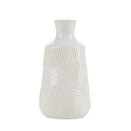 WAZON DEKORACYJNY ROMINA (01) O 13 X 23 CM KREMOWY EUROFIRANY