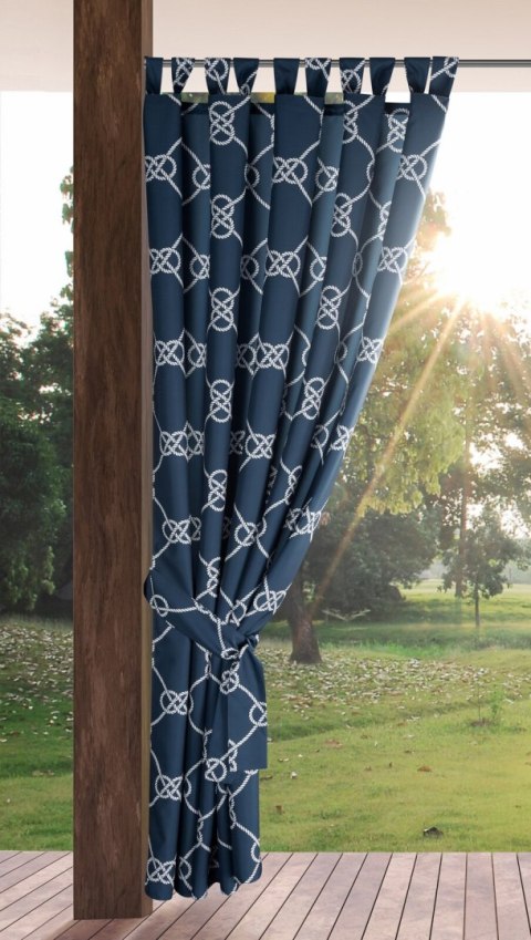 ZASŁONA GOTOWA GARDEN 14 NA SZELKACH 155 X 220 CM GRANATOWY EUROFIRANY ZASŁONA GOTOWA GARDEN 14 NA SZELKACH 155 X 220 CM GRANATOWY EUROFIRANY