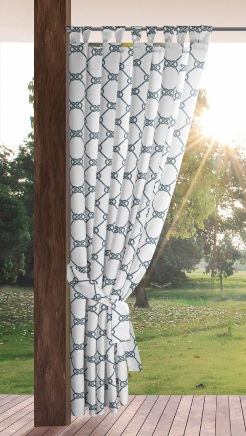ZASŁONA GOTOWA GARDEN 16 NA SZELKACH 155 X 220 CM BIAŁY EUROFIRANY ZASŁONA GOTOWA GARDEN 16 NA SZELKACH 155 X 220 CM BIAŁY EUROFIRANY
