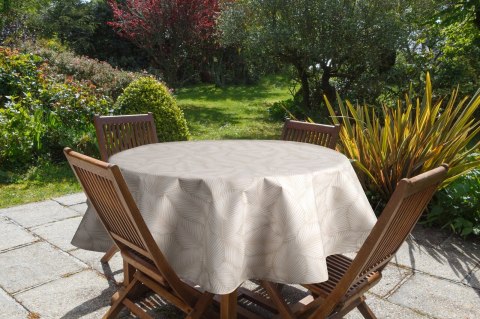 OBRUS GARDEN 85 X 85 CM BEŻOWY EUROFIRANY OBRUS GARDEN 85 X 85 CM BEŻOWY EUROFIRANY