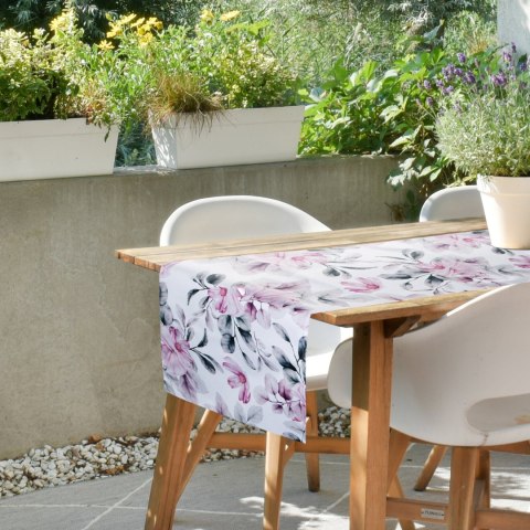 OBRUS GARDEN 40 X 140 CM BIAŁY EUROFIRANY OBRUS GARDEN 40 X 140 CM BIAŁY EUROFIRANY