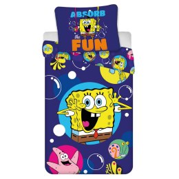 Pościel bawełna 100x135 + 40x60 SpongeBob Aptex